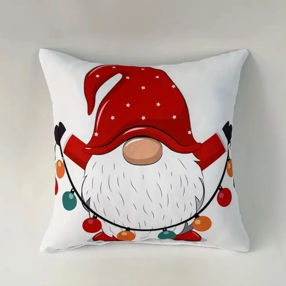 NEW! Gnome Christmas  pillowcase